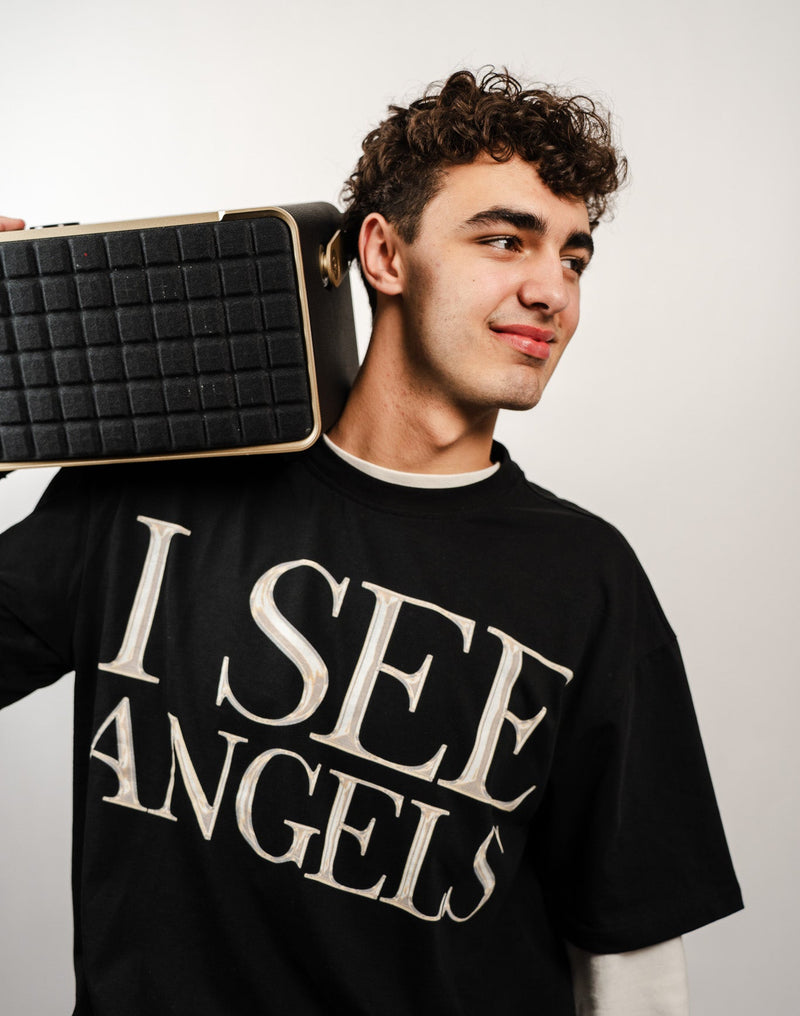 I SEE ANGELS TEE